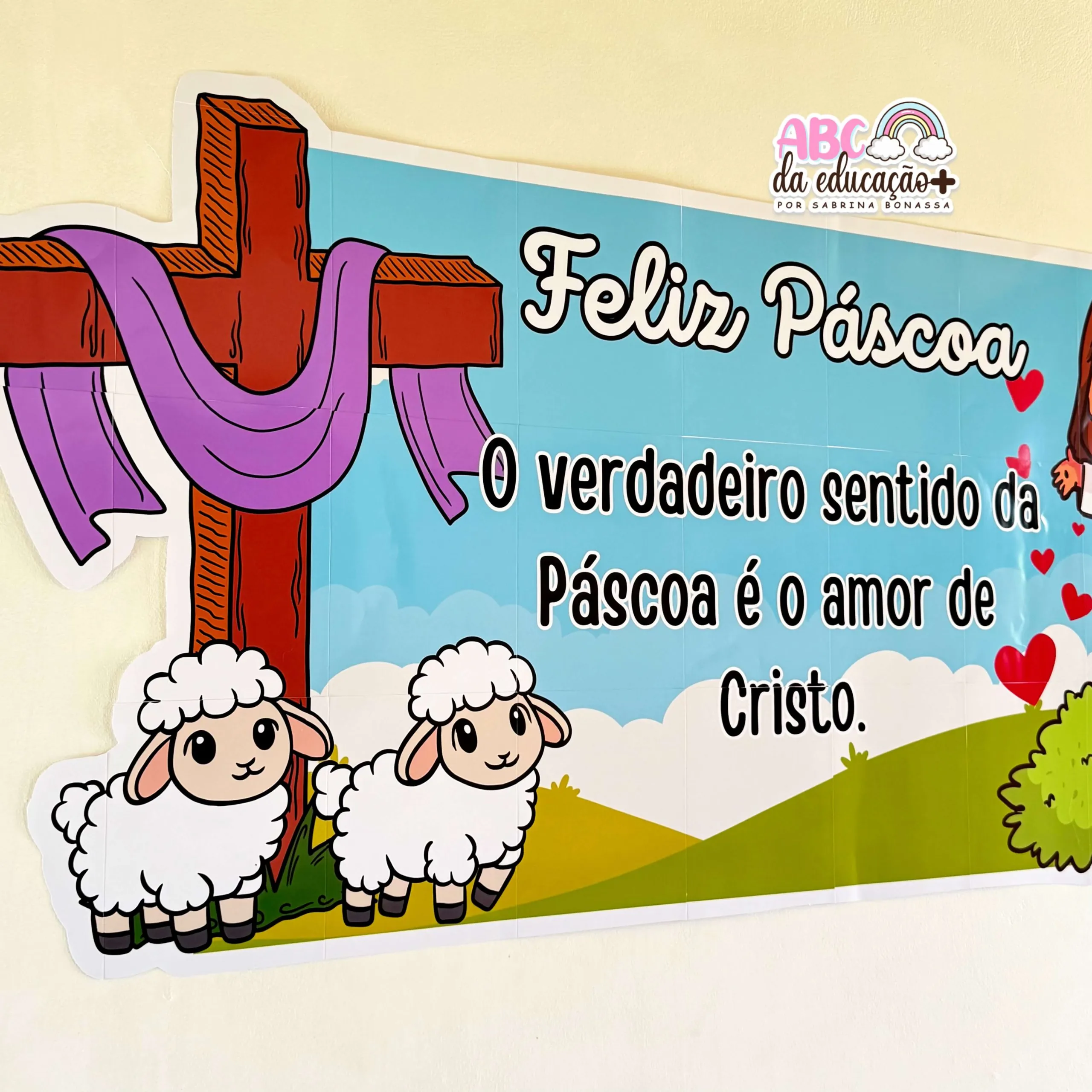 Painel Banner Páscoa Cristã - Imagem 6