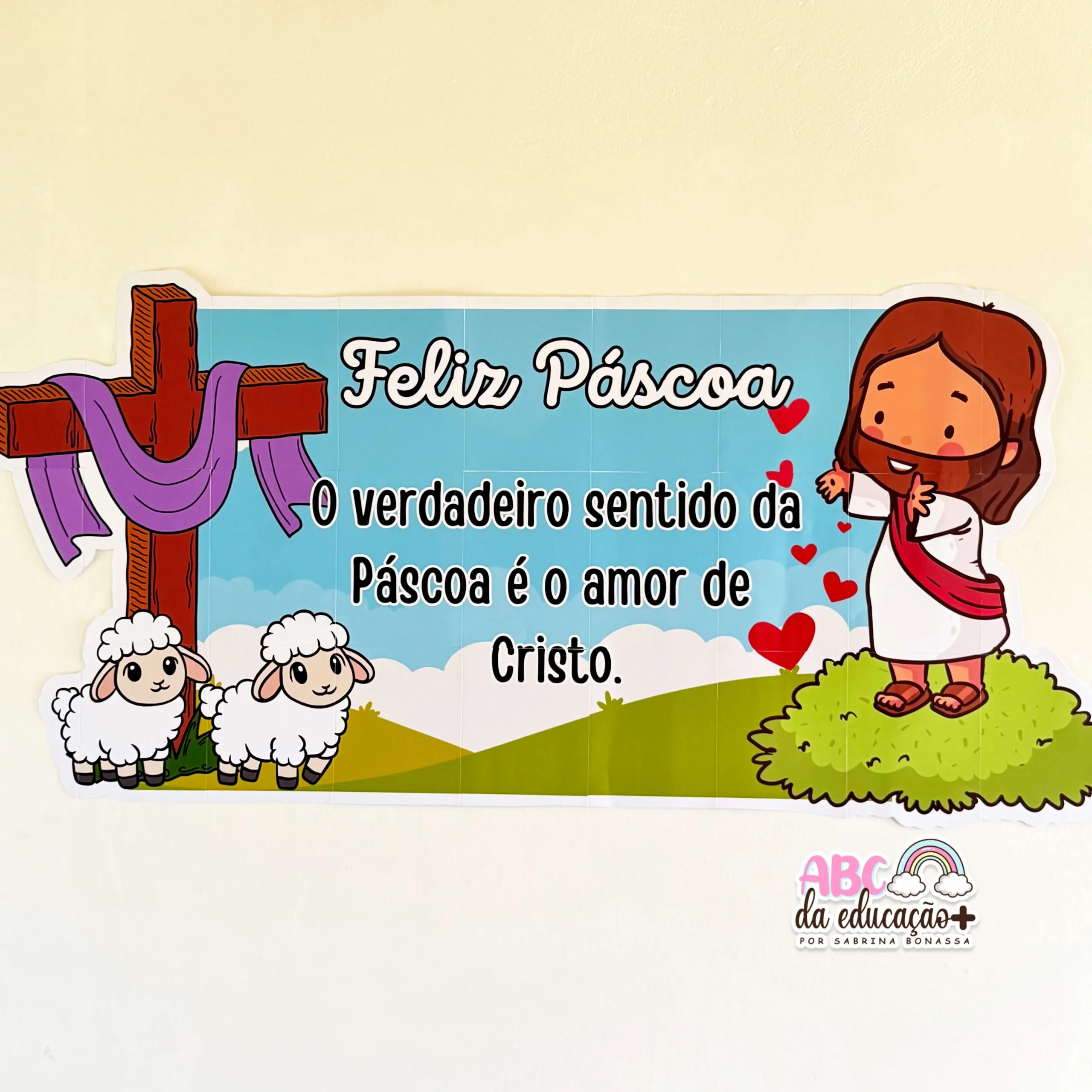 Painel Banner Páscoa Cristã - Imagem 3