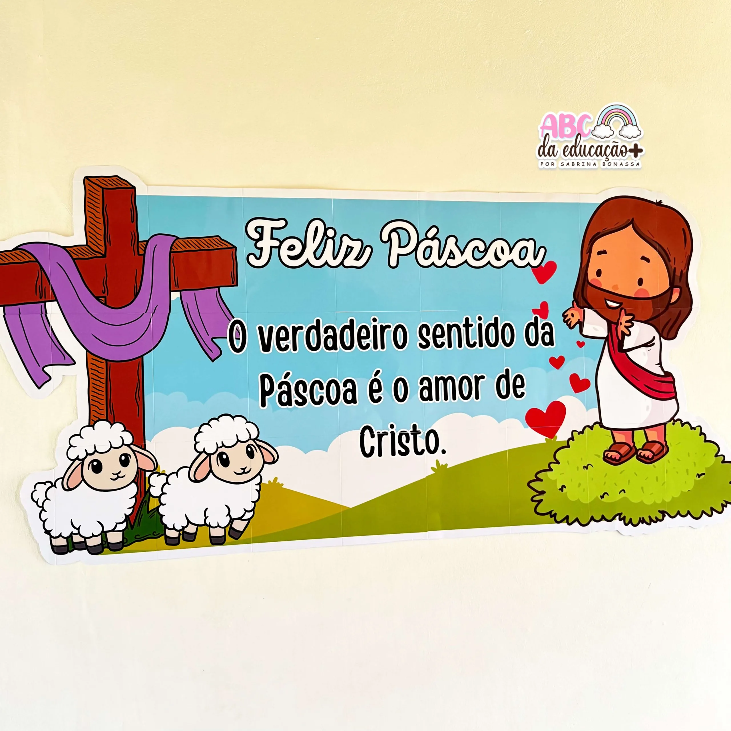 Painel Banner Páscoa Cristã - Imagem 7