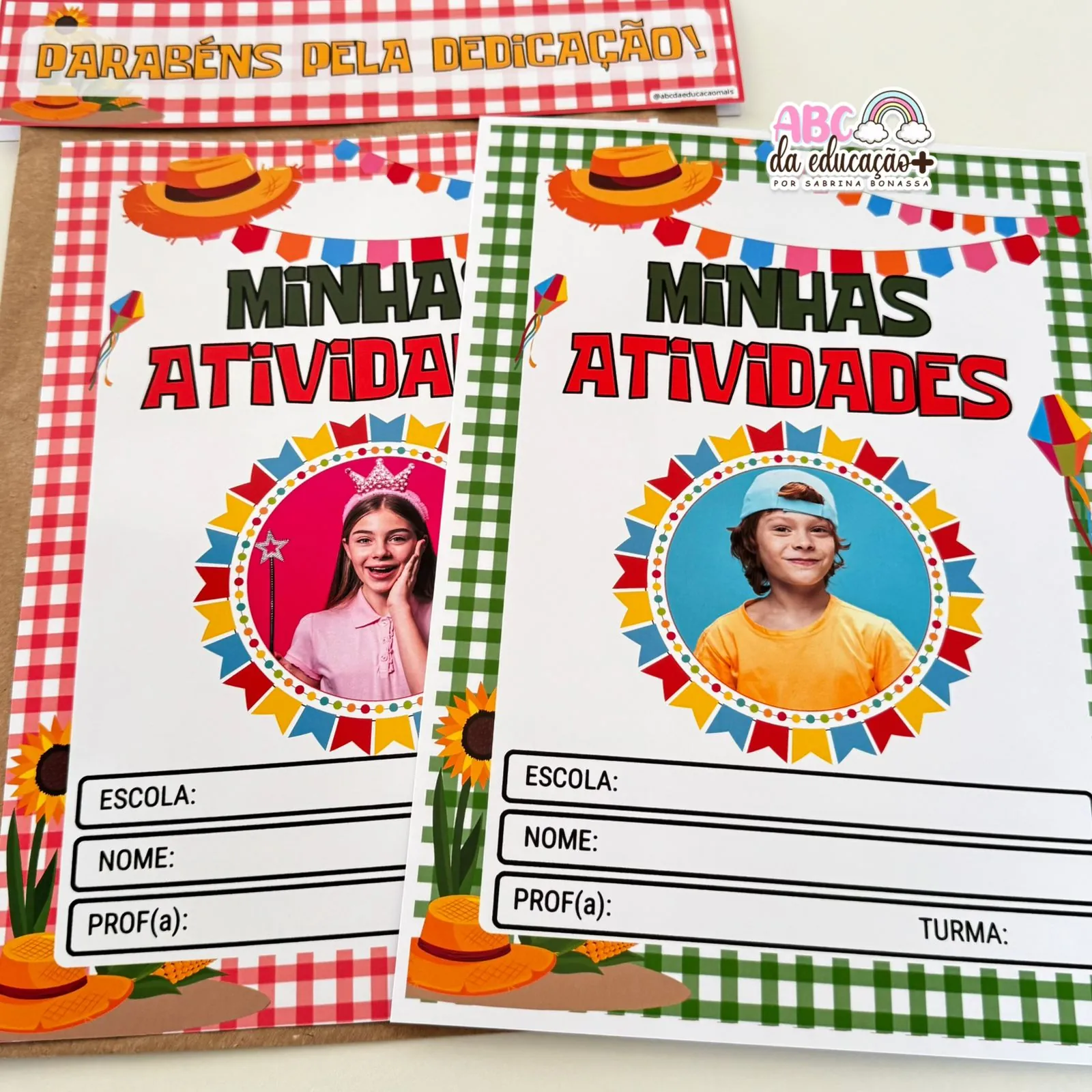 Capa e Alça Editáveis - TEMA JUNINO - Imagem 5