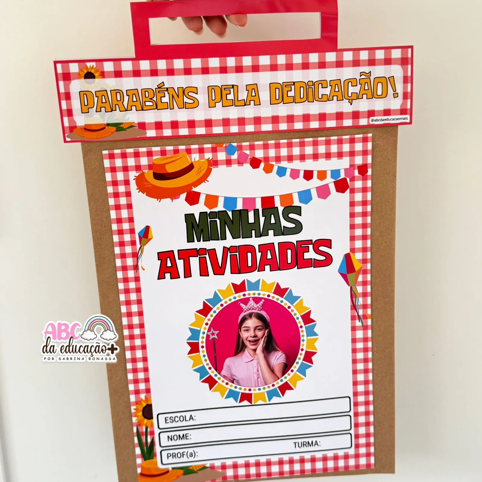 Capa e Alça Editáveis - TEMA JUNINO - Imagem 4