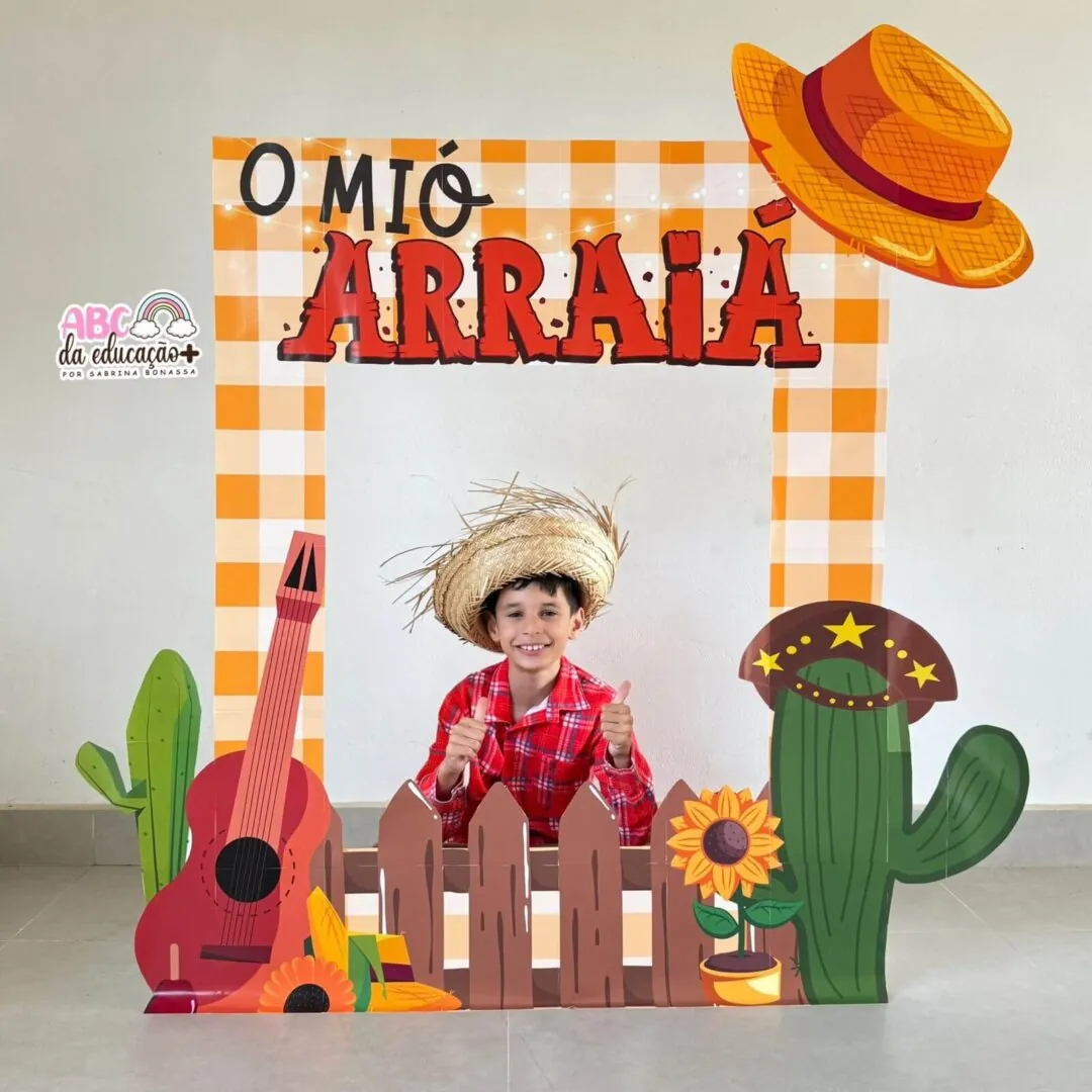 Moldura de Fotos Gigante Festa Junina – “O Mió Arraiá” - Image 2