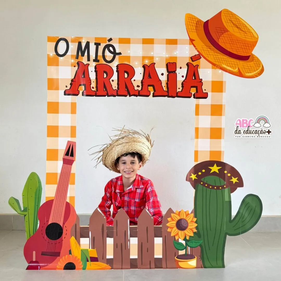 Moldura de Fotos Gigante Festa Junina – “O Mió Arraiá” - Image 3