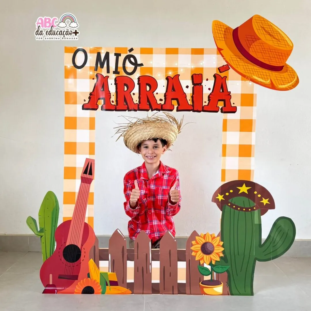Moldura de Fotos Gigante Festa Junina – “O Mió Arraiá” - Image 5