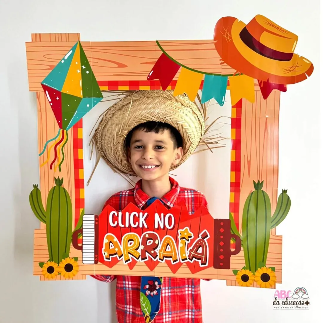Moldura Festa Junina "Click no Arraiá" - Image 2