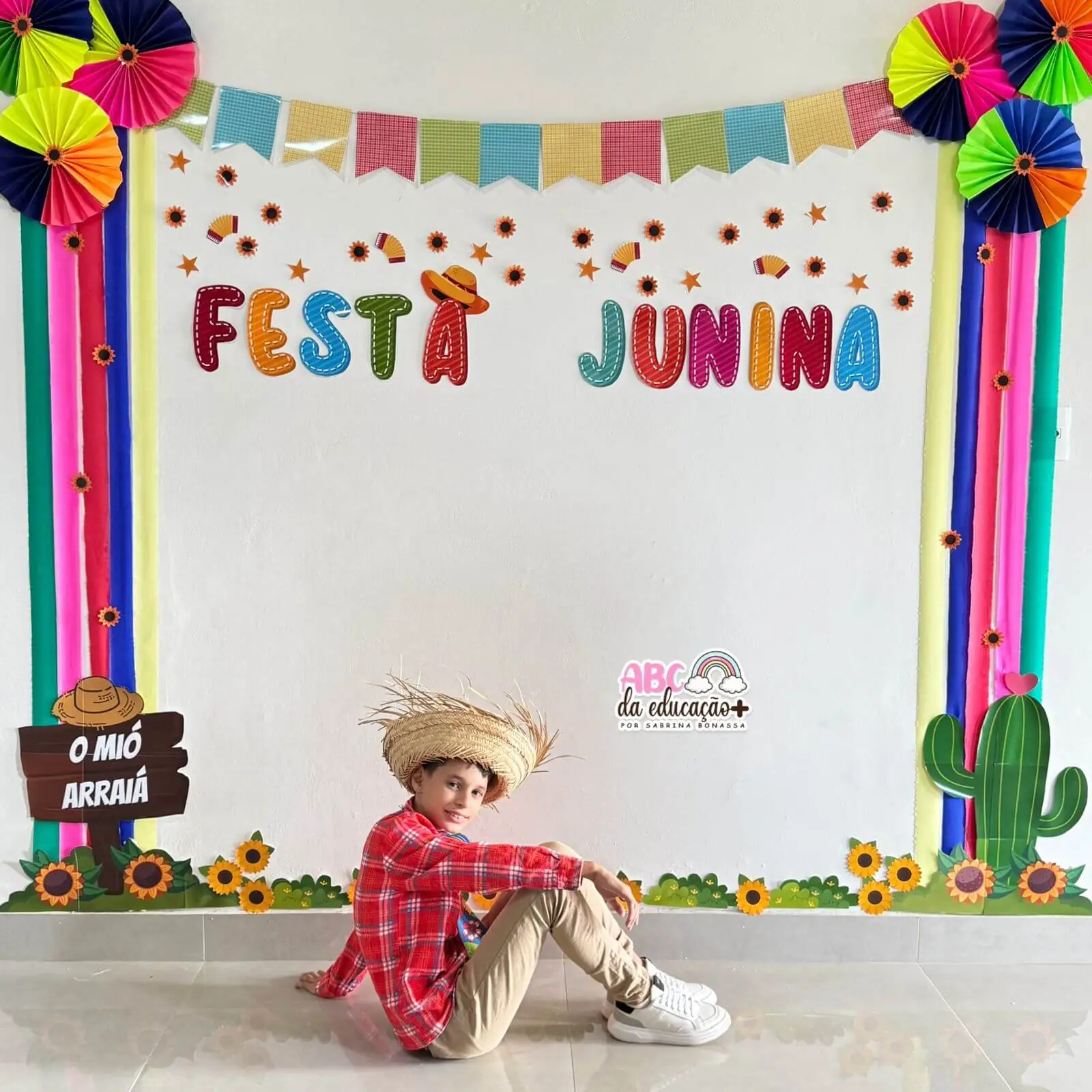 Painel Festa Junina Arraiá da Alegria - Imagem 3