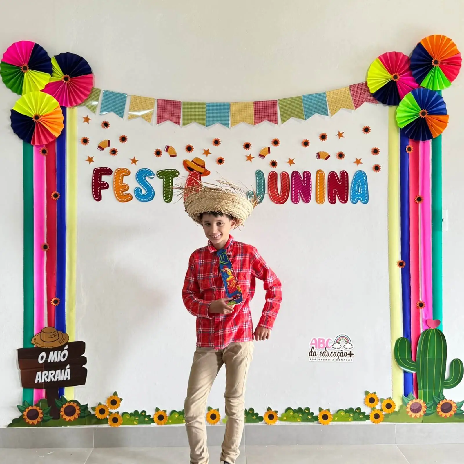 Painel Festa Junina Arraiá da Alegria - Imagem 2