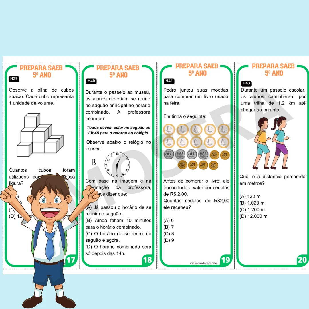 Prepara SAEB 5º ano – Matemática - Image 5