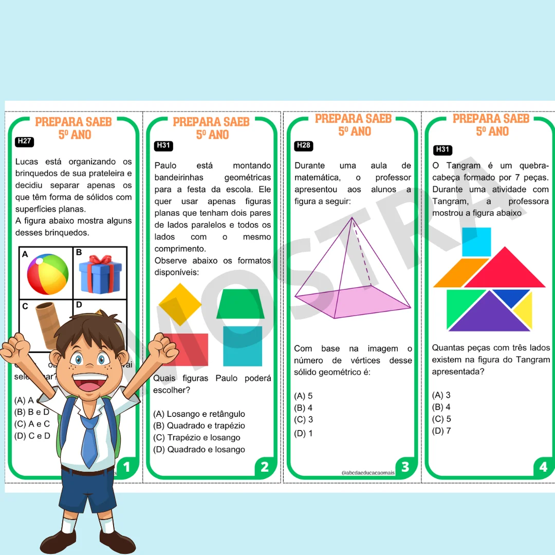 Prepara SAEB 5º ano – Matemática - Image 3