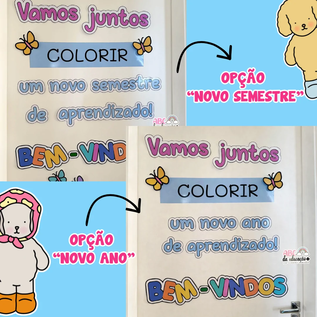 Painel de Porta Volta às Aulas Bobbie Goods + Cartão - Imagem 4