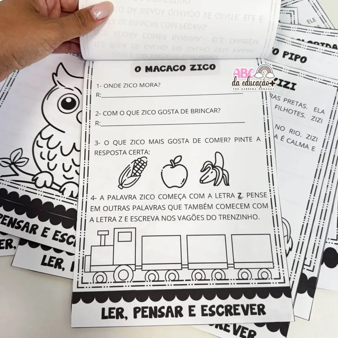 Leitura Criativa - Textos com Interpretação para Alfabetização - Image 4