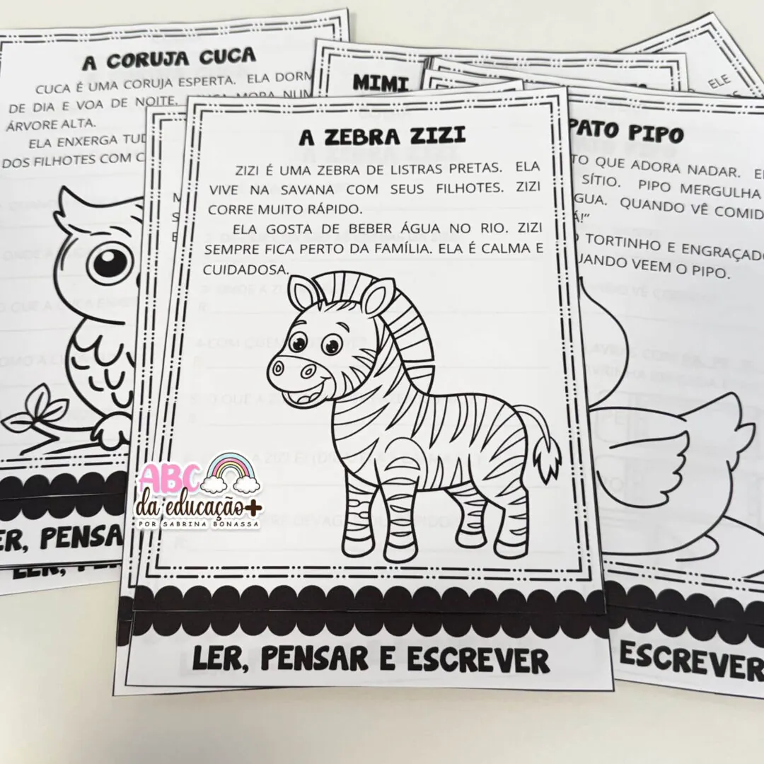 Leitura Criativa - Textos com Interpretação para Alfabetização - Image 9