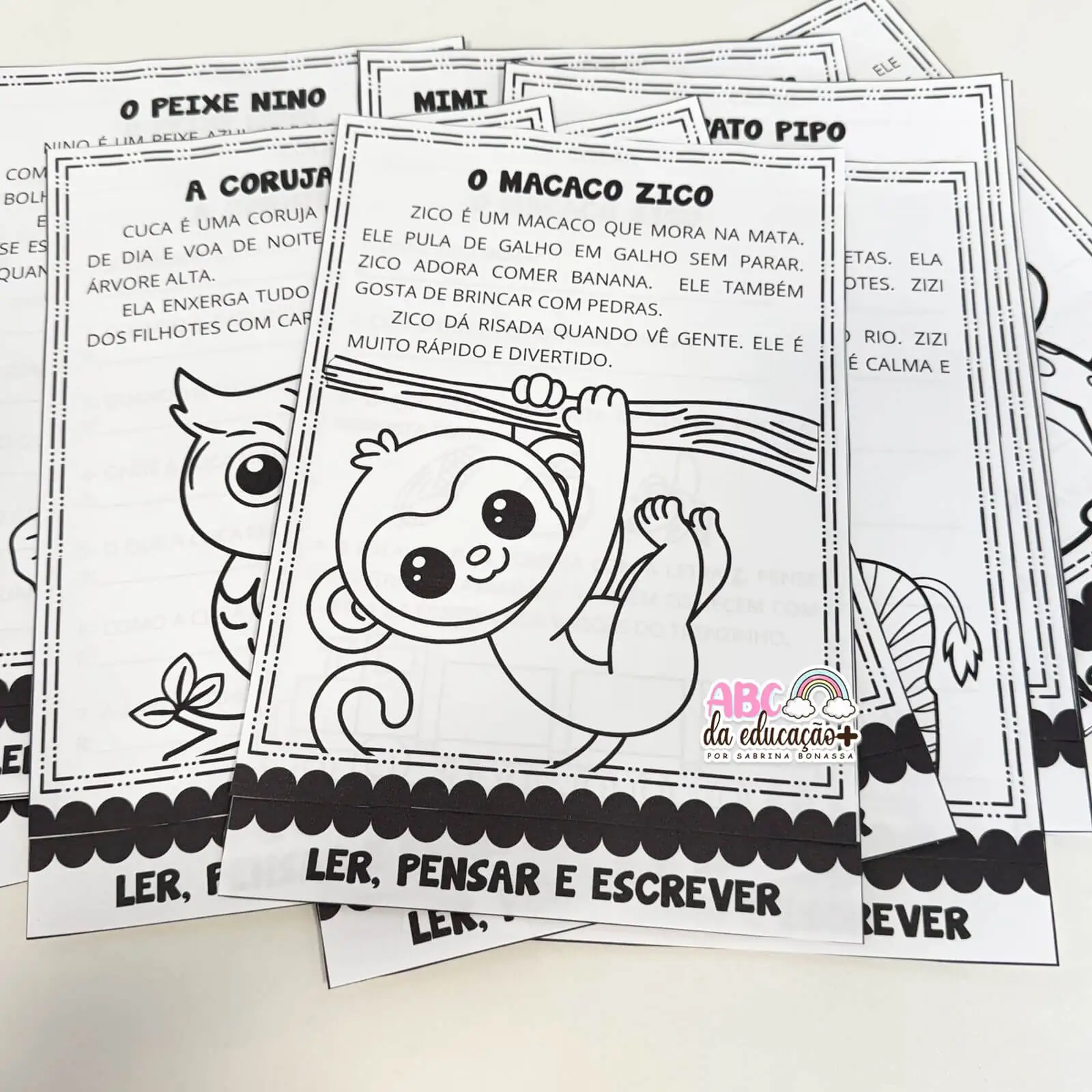Leitura Criativa - Textos com Interpretação para Alfabetização - Imagem 7