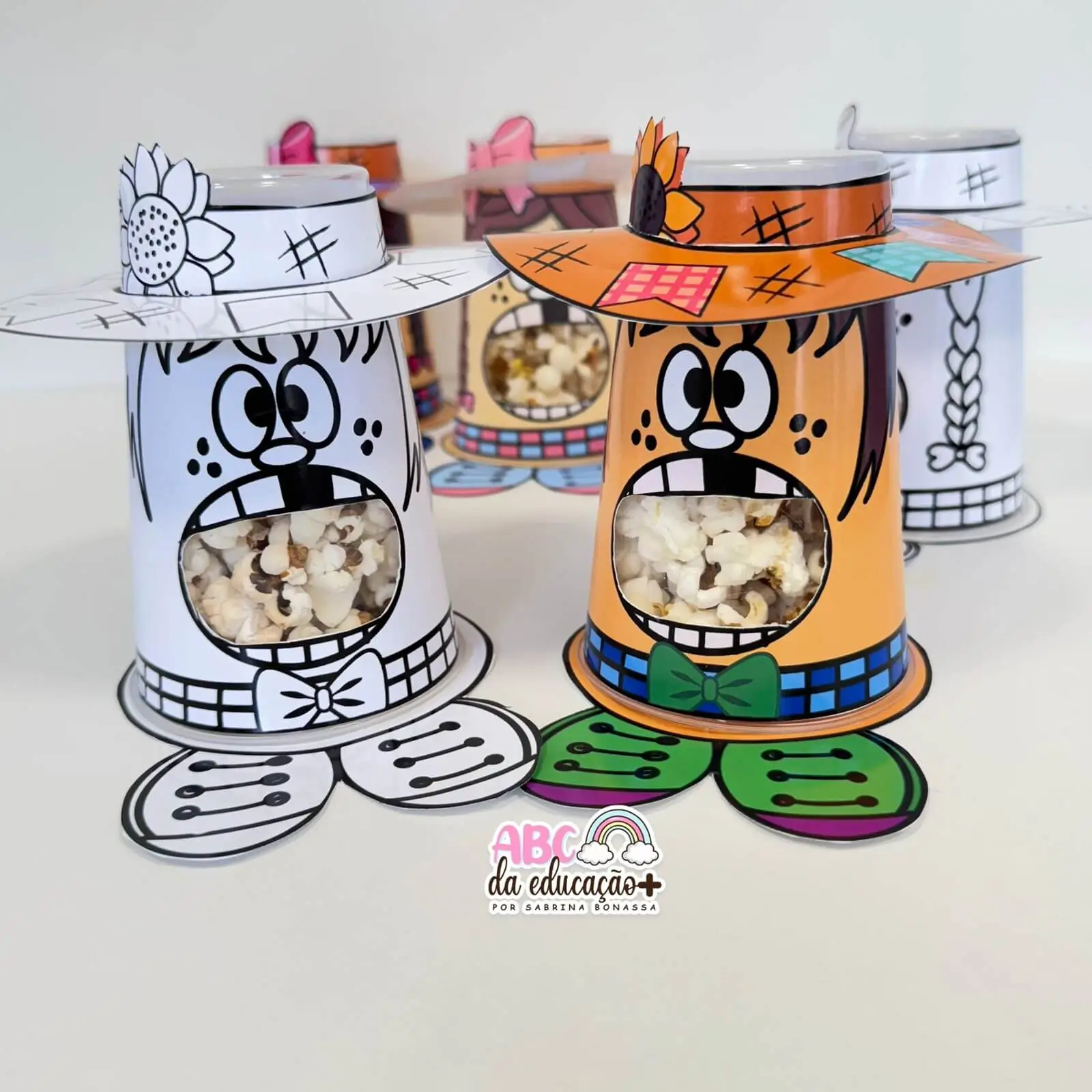 Caipirinhas Pipoqueiros – Lembrancinha Festa Junina