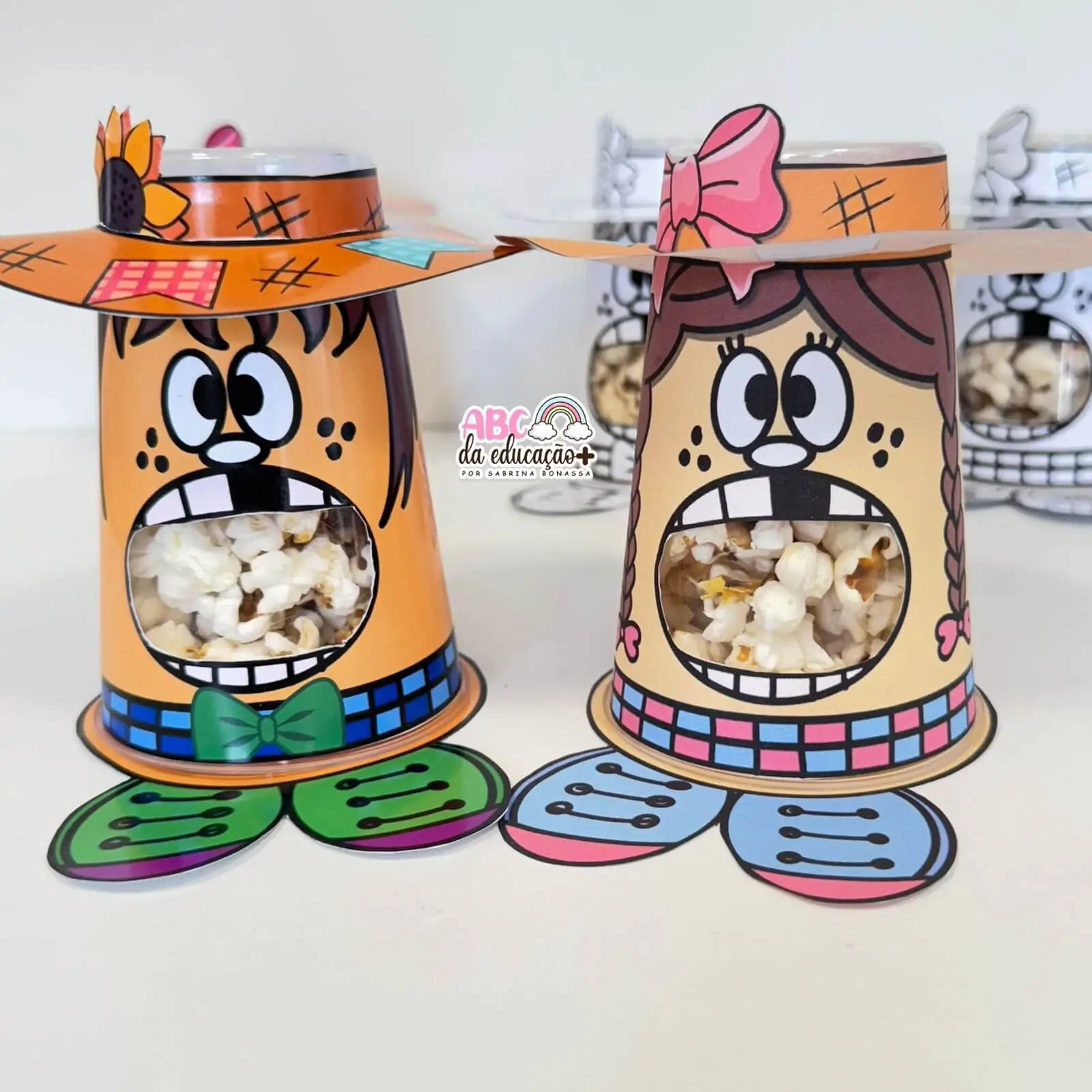 Caipirinhas Pipoqueiros – Lembrancinha Festa Junina - Imagem 2