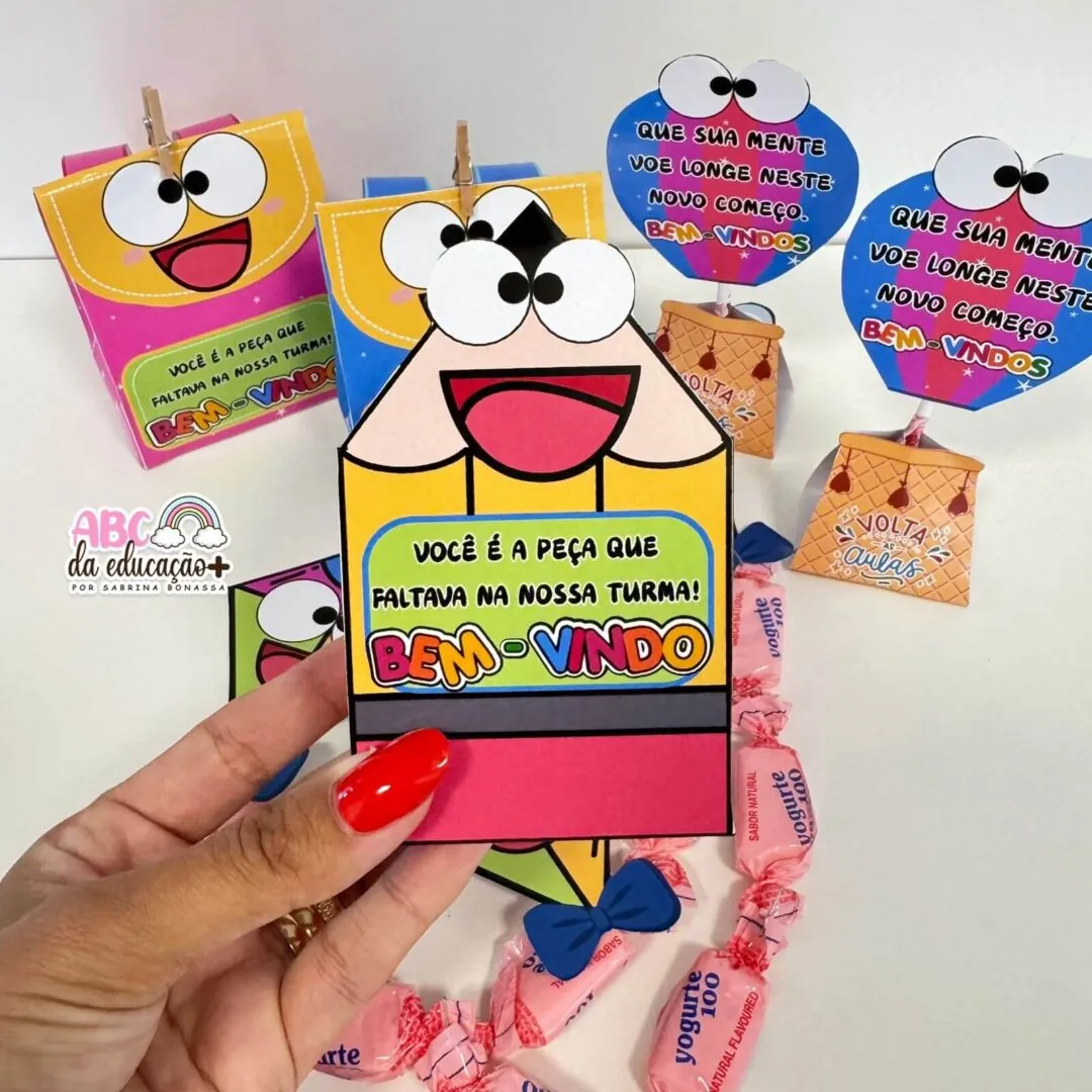 Kit Lembrancinha Volta às Aulas – Educação Infantil e Ensino Fundamental I - Image 6