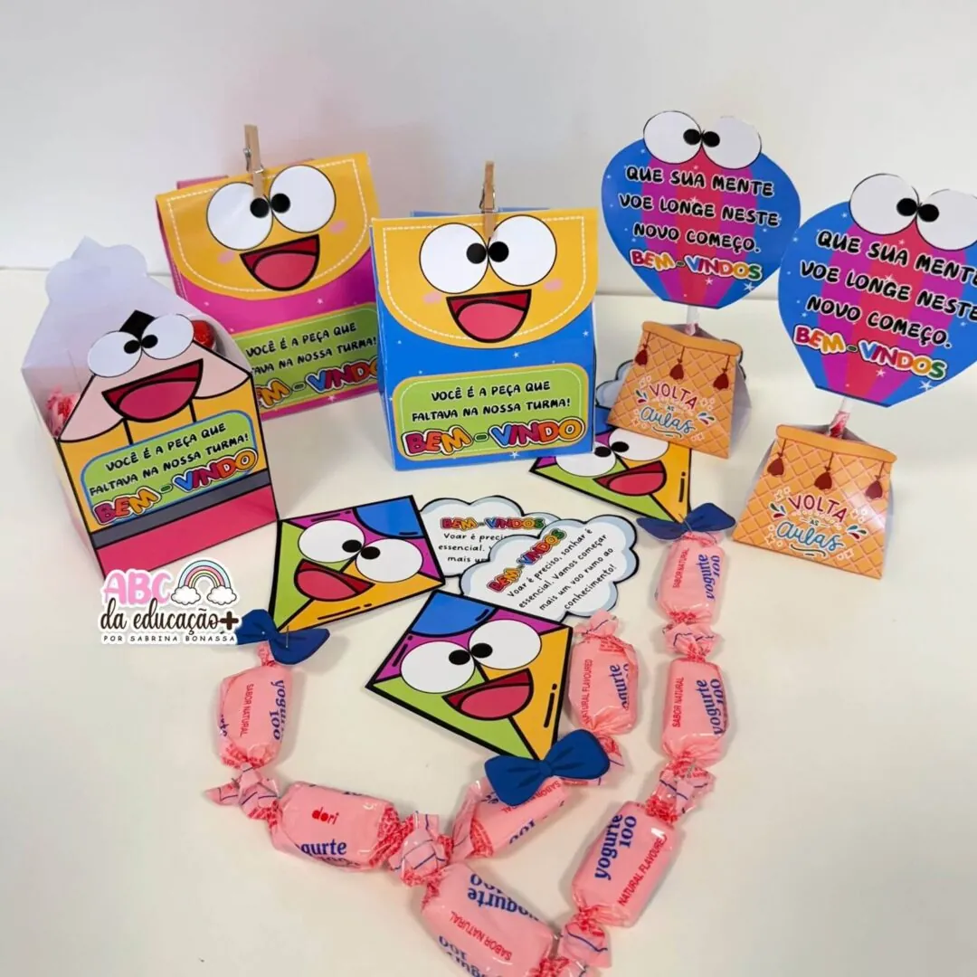 Kit Lembrancinha Volta às Aulas – Educação Infantil e Ensino Fundamental I - Image 4