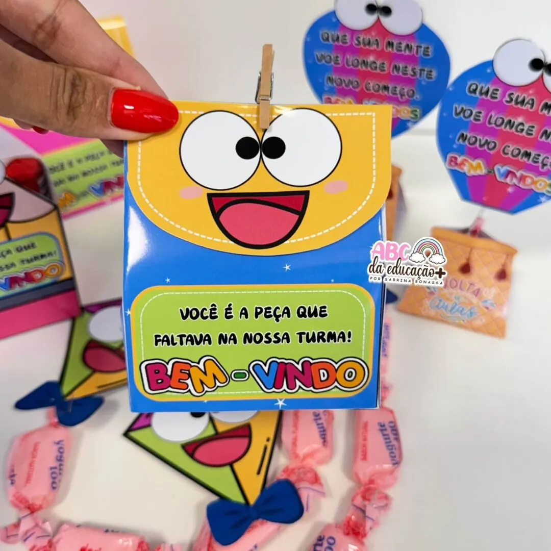Kit Lembrancinha Volta às Aulas – Educação Infantil e Ensino Fundamental I - Image 3