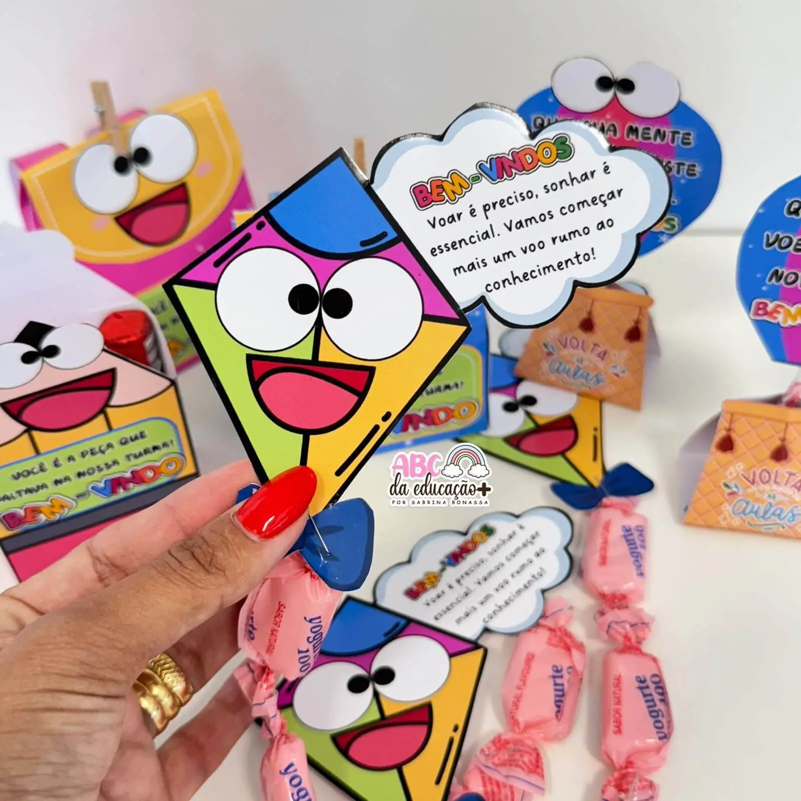 Kit Lembrancinha Volta às Aulas – Educação Infantil e Ensino Fundamental I - Imagem 2