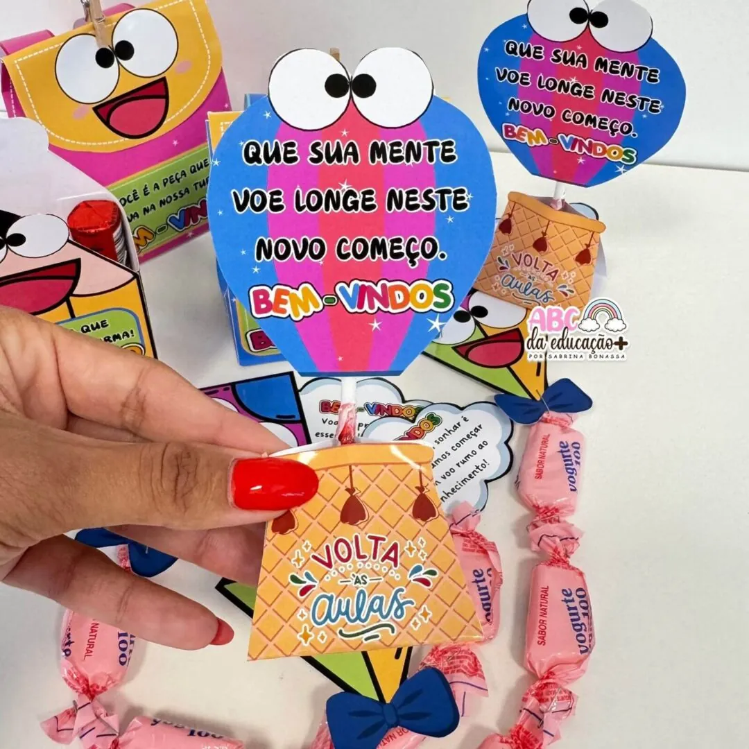 Kit Lembrancinha Volta às Aulas – Educação Infantil e Ensino Fundamental I - Image 10