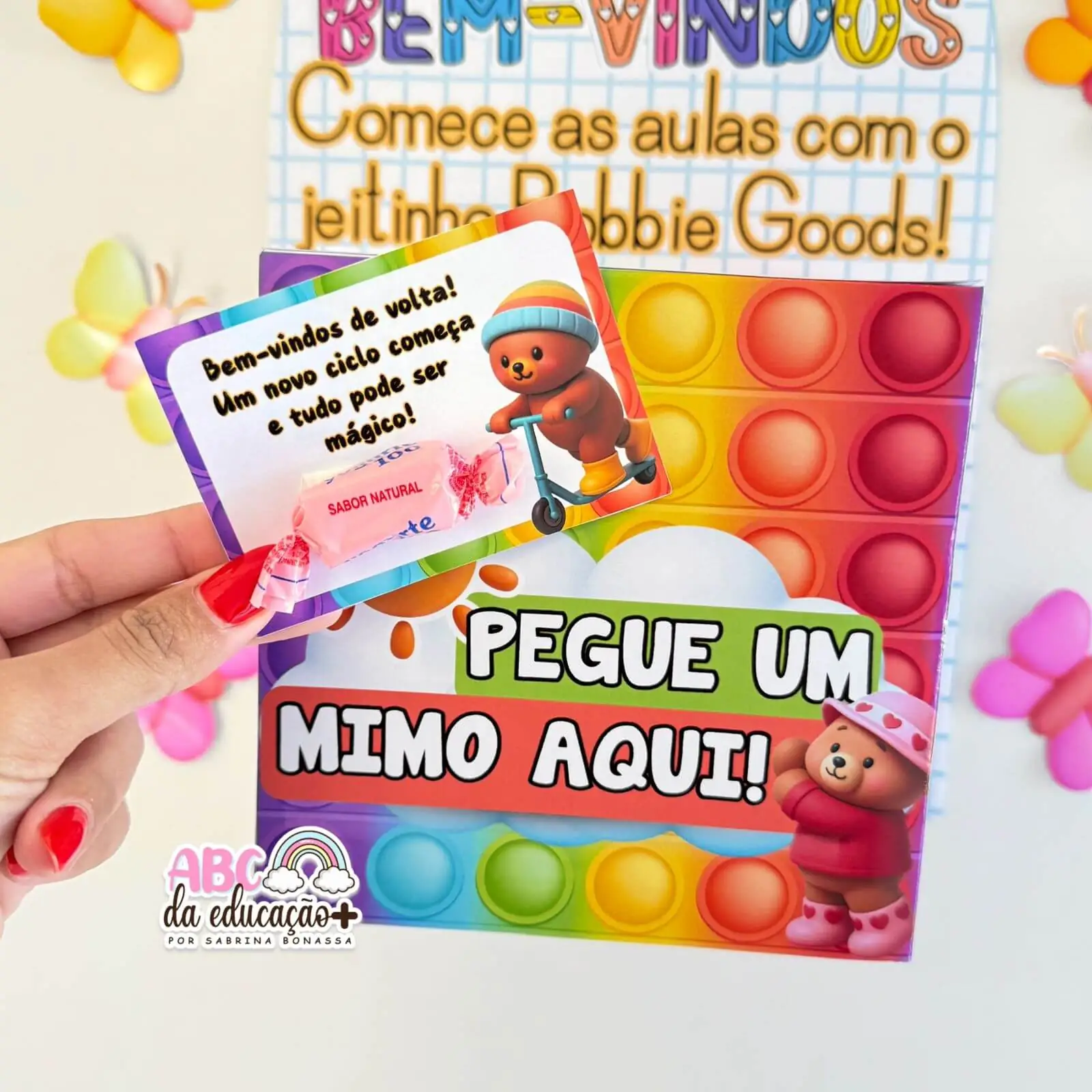 Caixinha de Mensagens Bobbie Goods – Volta às Aulas - Imagem 4