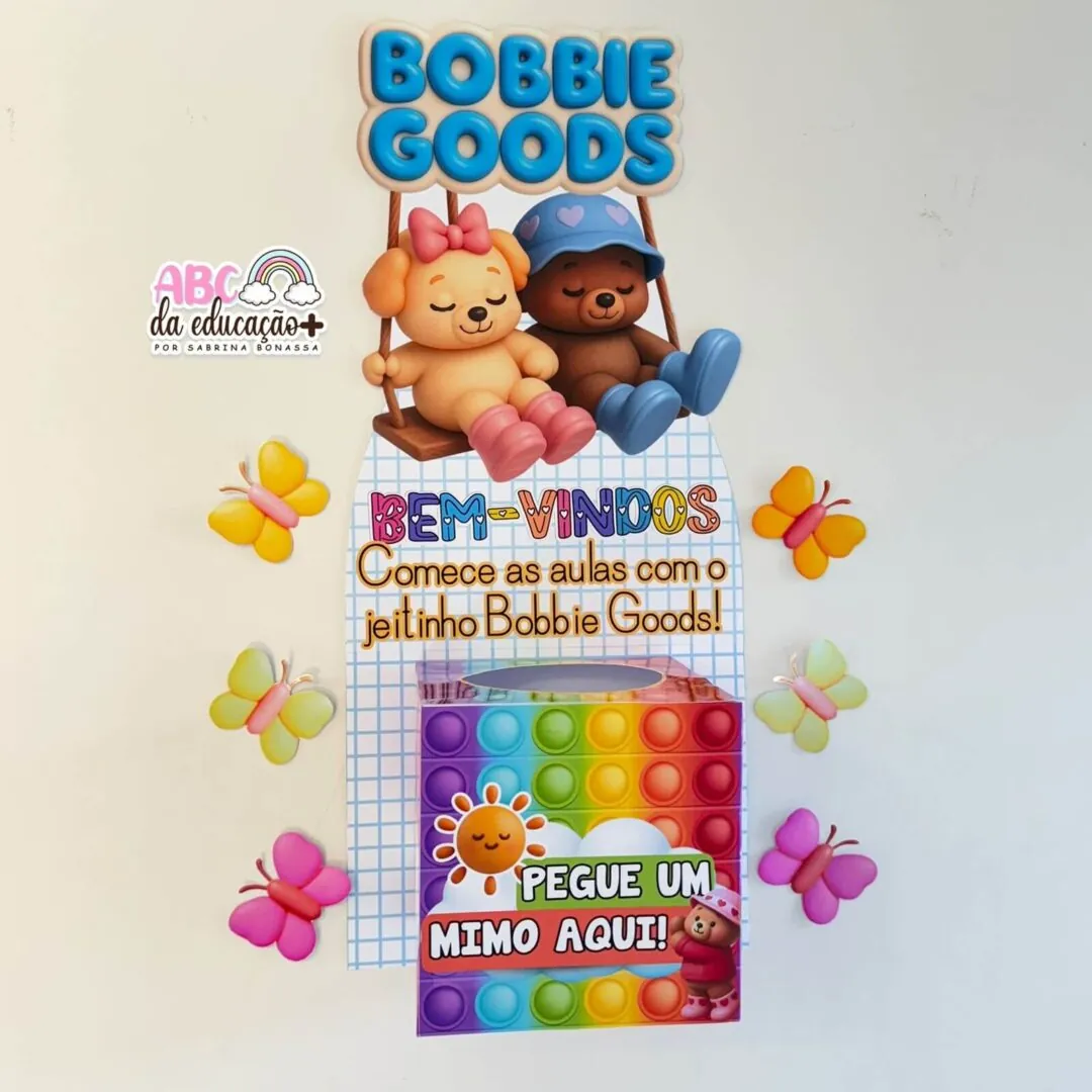 Caixinha de Mensagens Bobbie Goods – Volta às Aulas