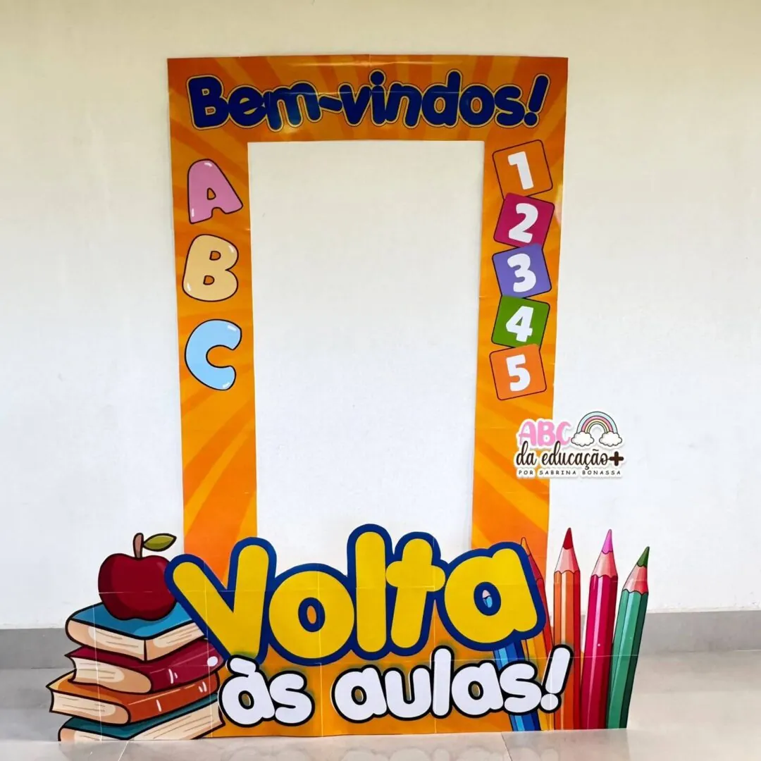 Moldura de Fotos Gigante Volta às Aulas - Image 2