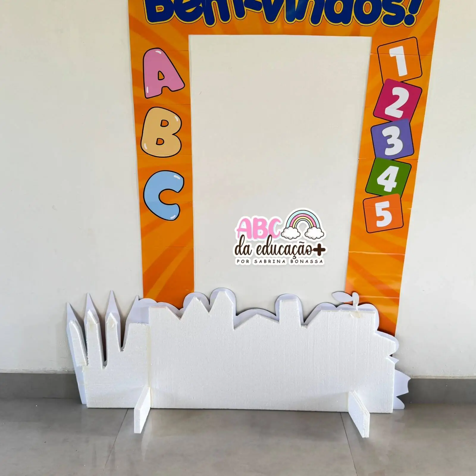 Moldura de Fotos Gigante Volta às Aulas - Imagem 9