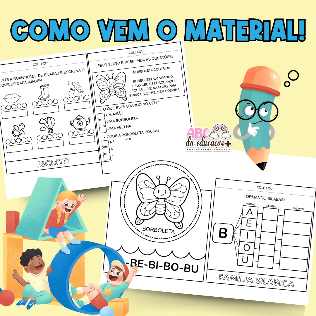 Livrinho Interativo das Sílabas Simples – Alfabetização - Image 2