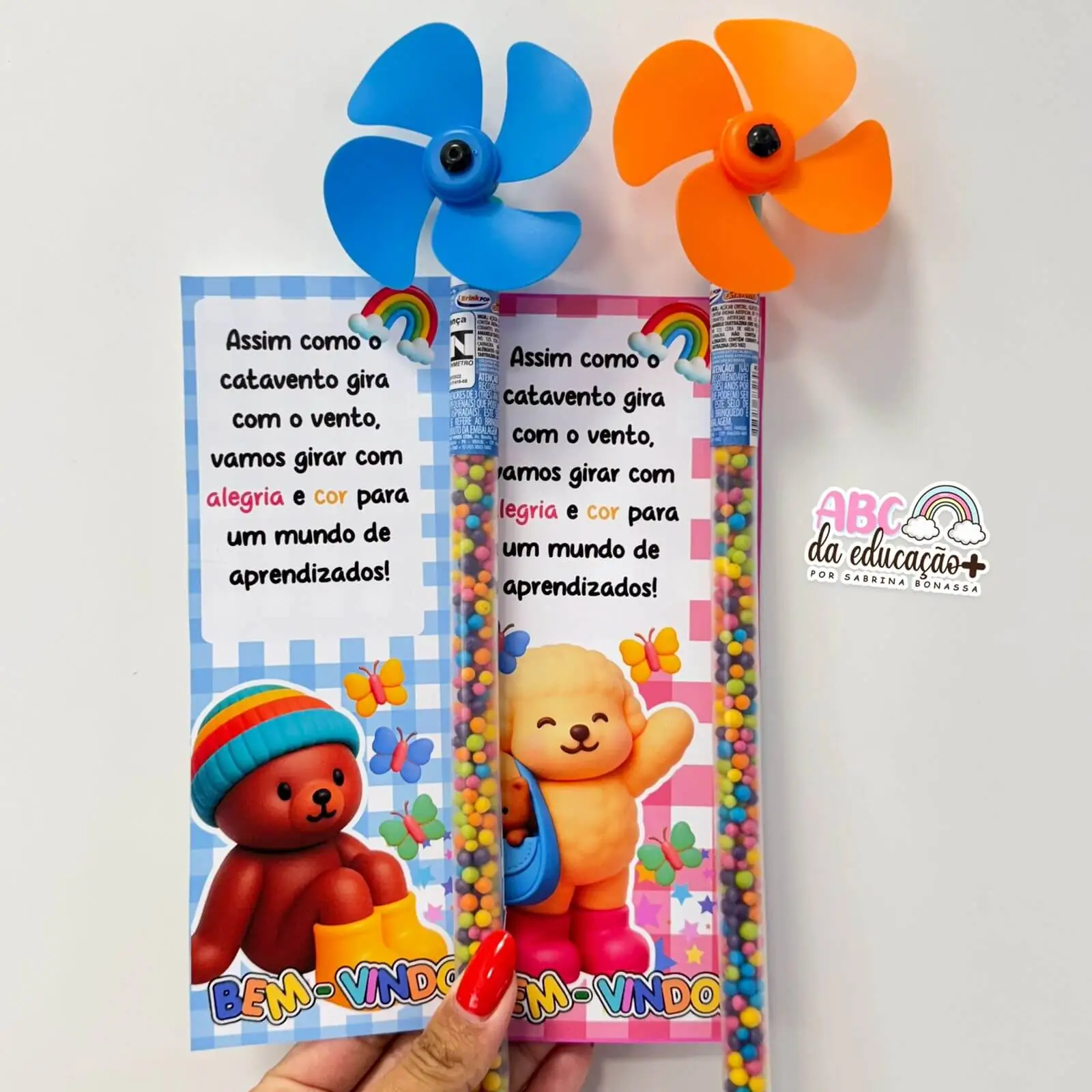 Cartão Cata-vento Bobbie Goods – Volta às Aulas