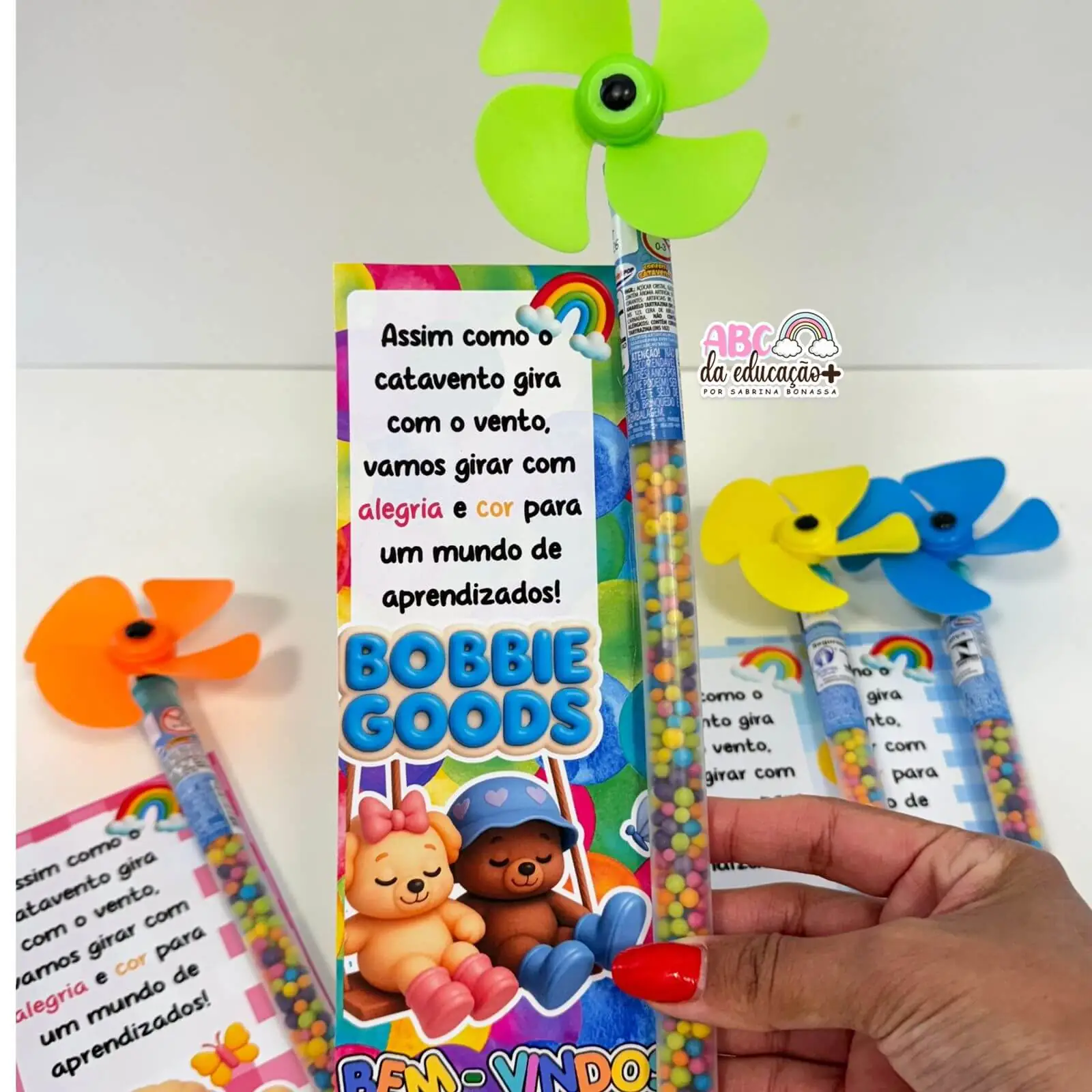 Cartão Cata-vento Bobbie Goods – Volta às Aulas - Imagem 3