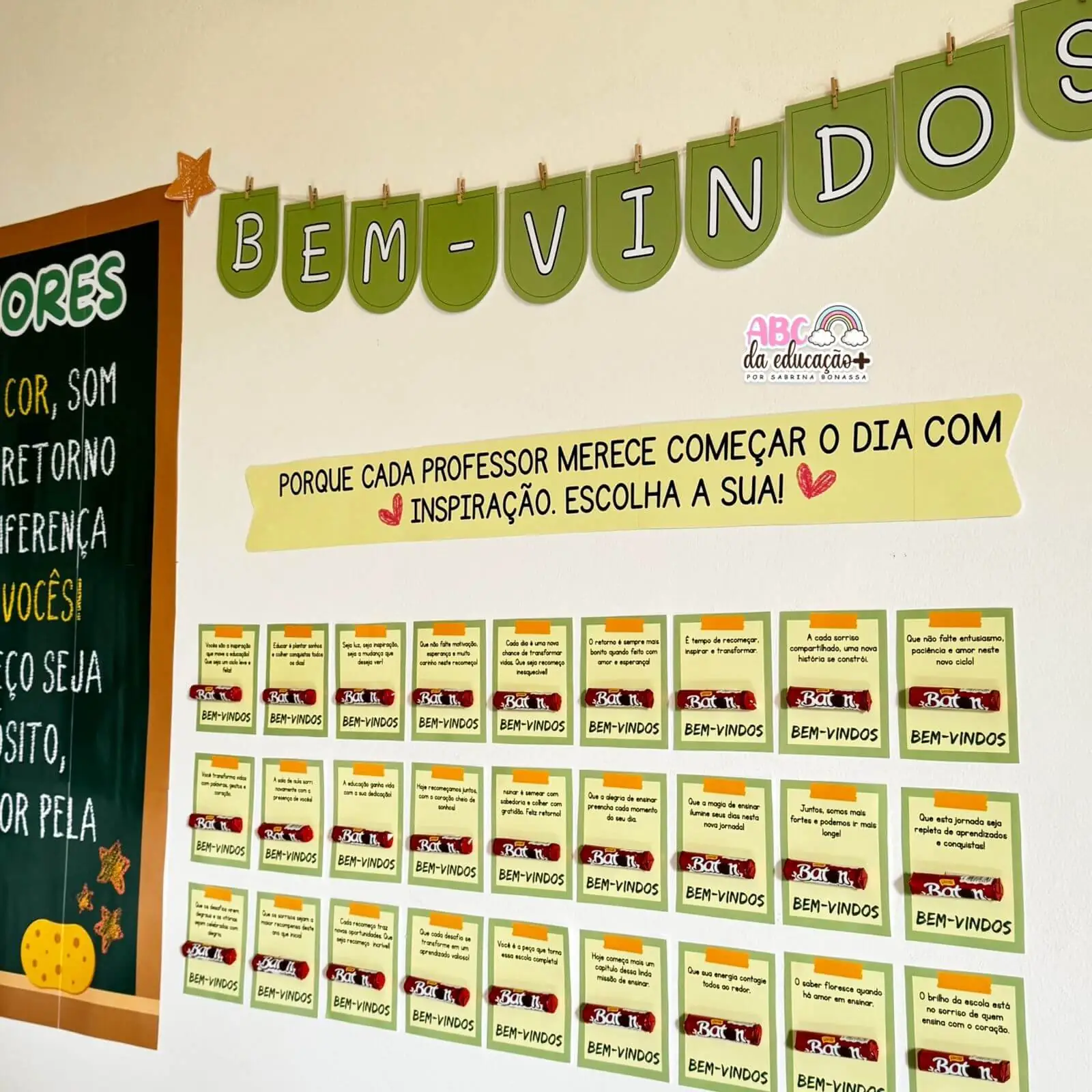 Painel de Boas-Vindas para Professores — Volta às Aulas - Imagem 5