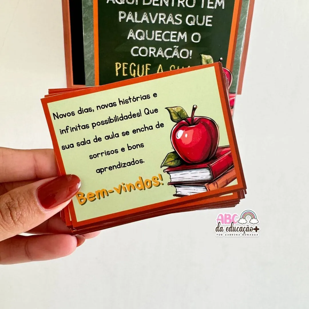 Caixa de Mensagens Boas-Vindas aos Professores – Volta às Aulas - Image 3