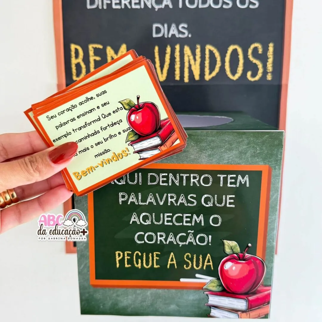 Caixa de Mensagens Boas-Vindas aos Professores – Volta às Aulas - Image 5