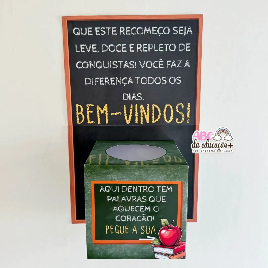 Caixa de Mensagens Boas-Vindas aos Professores – Volta às Aulas - Image 6