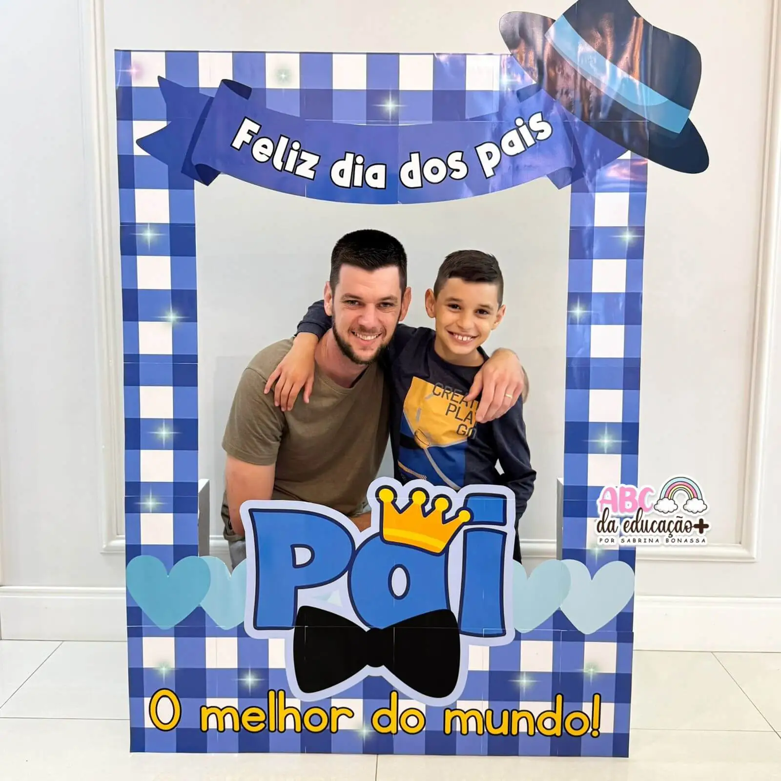 Moldura de Fotos Gigante “Pai, o melhor do mundo!” - Imagem 8