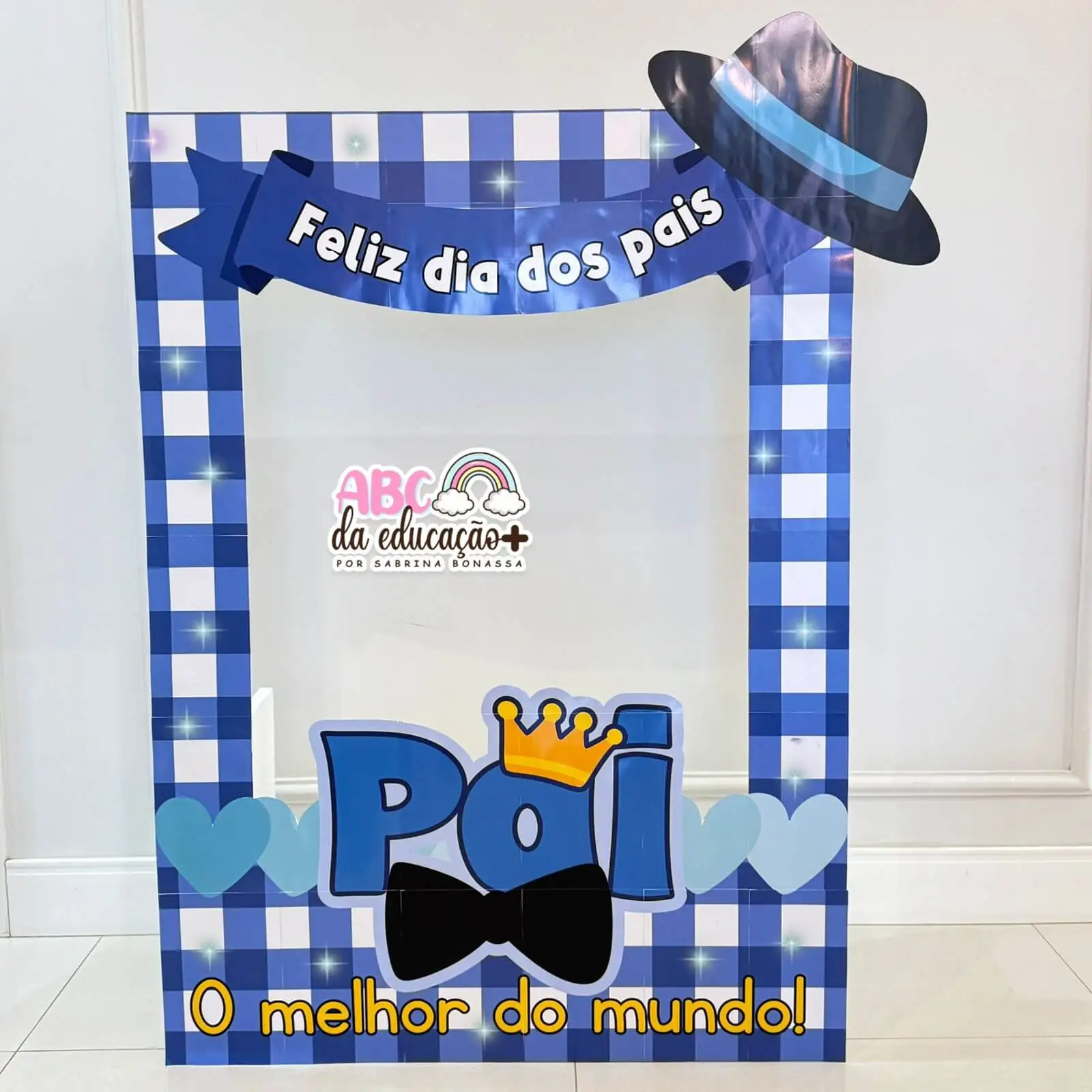 Moldura de Fotos Gigante “Pai, o melhor do mundo!” - Imagem 7