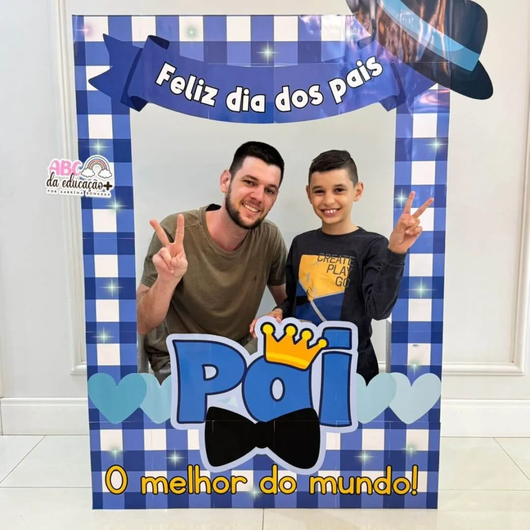 Moldura de Fotos Gigante “Pai, o melhor do mundo!”