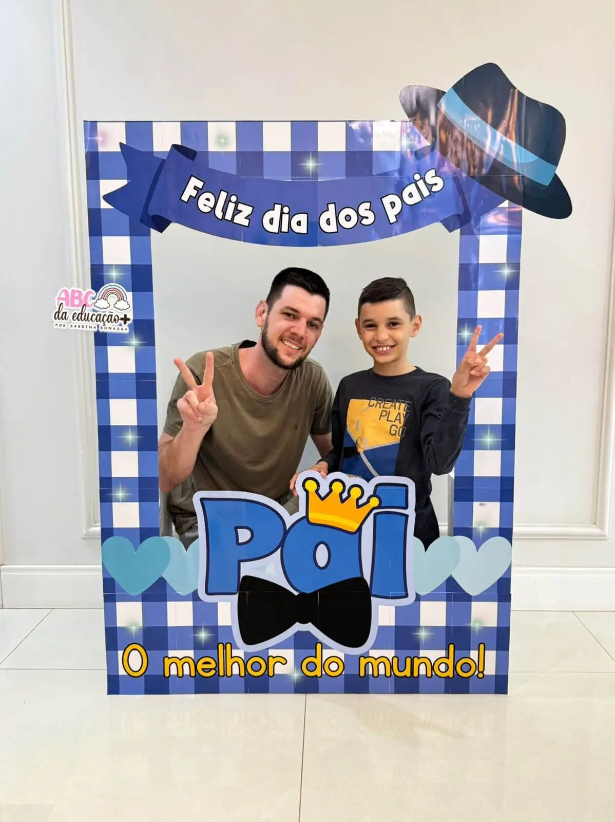 Moldura de Fotos Gigante “Pai, o melhor do mundo!”