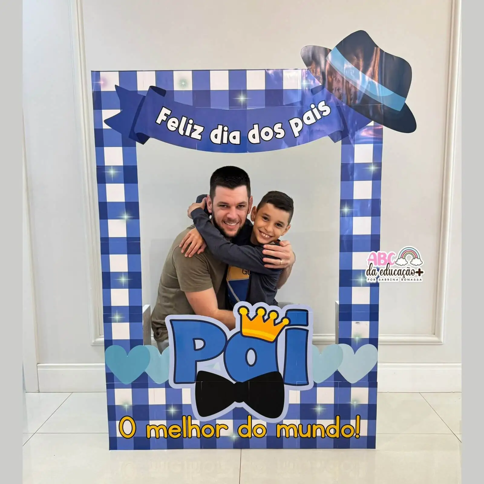 Moldura de Fotos Gigante “Pai, o melhor do mundo!” - Imagem 4
