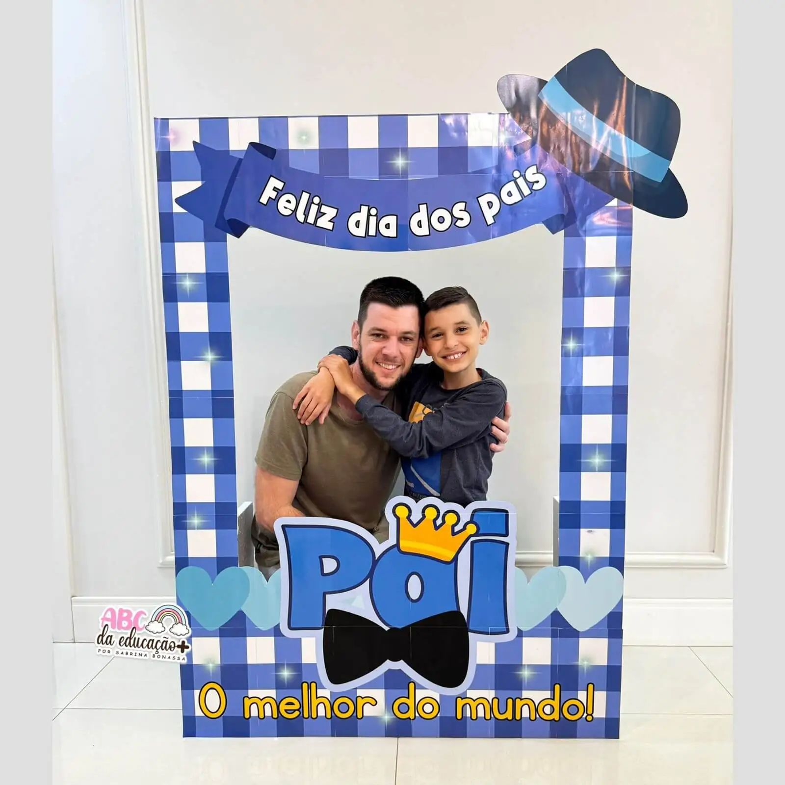 Moldura de Fotos Gigante “Pai, o melhor do mundo!” - Imagem 3