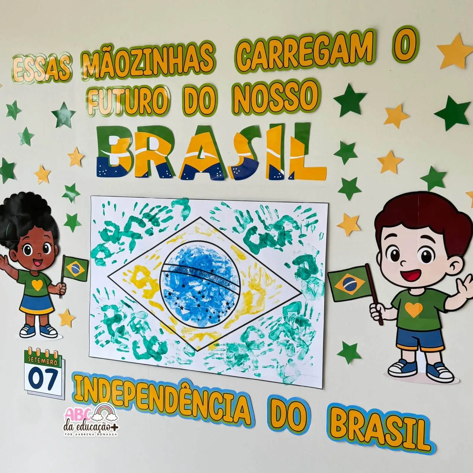 Painel 7 de Setembro – Independência do Brasil – Mãozinhas do Futuro - Imagem 5