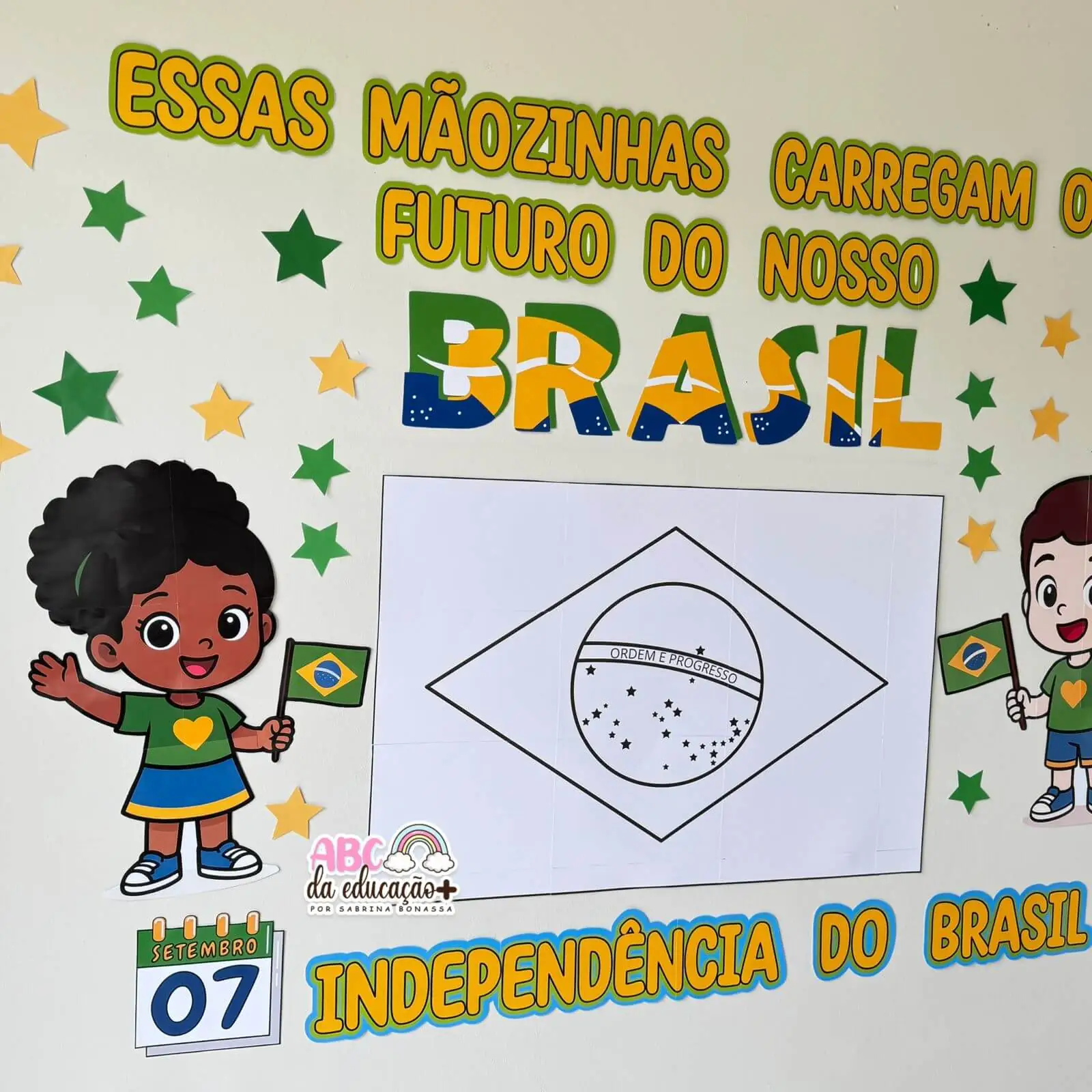 Painel 7 de Setembro – Independência do Brasil – Mãozinhas do Futuro - Imagem 2
