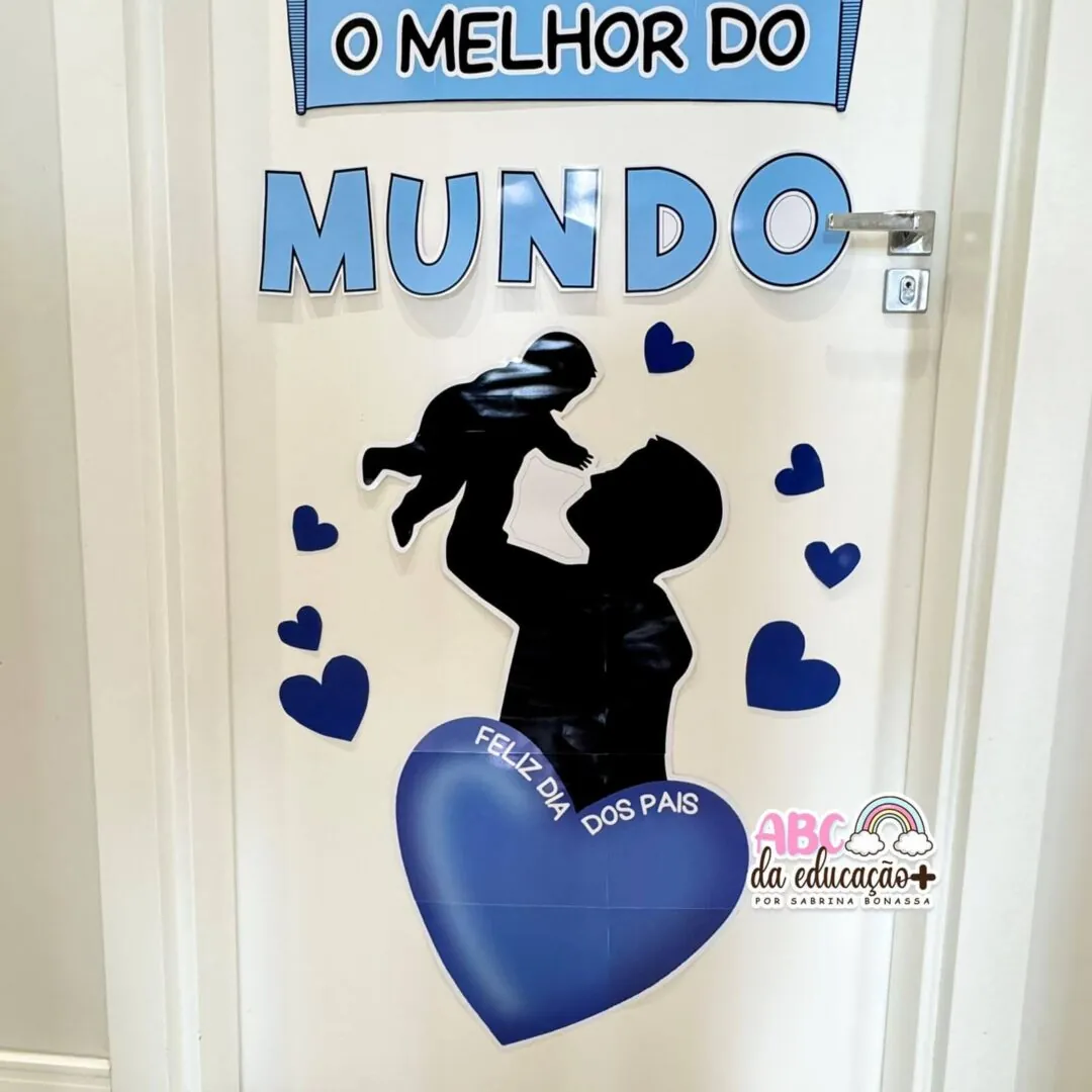 Painel de  Porta Dia dos Pais “Pai, o melhor do mundo!” - Image 3