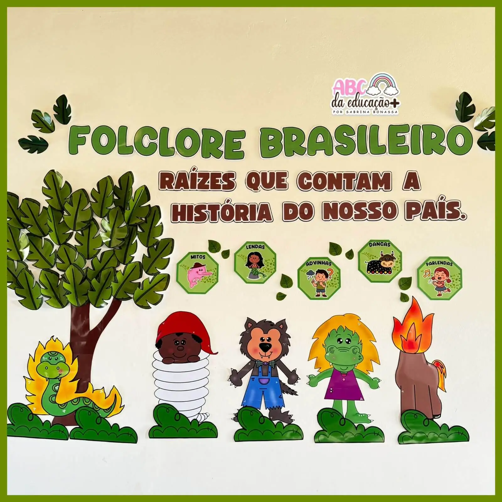 Painel Folclore Brasileiro – Raízes da Nossa História