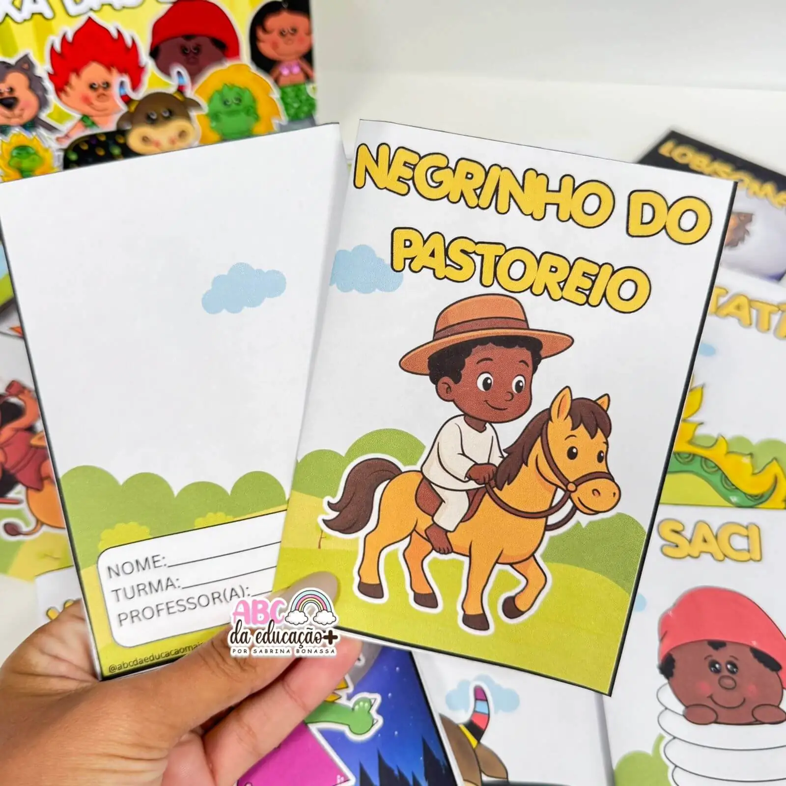 Projeto Lendas Folclóricas: Fichas, Mapas e Livrinhos Interativos - Imagem 6