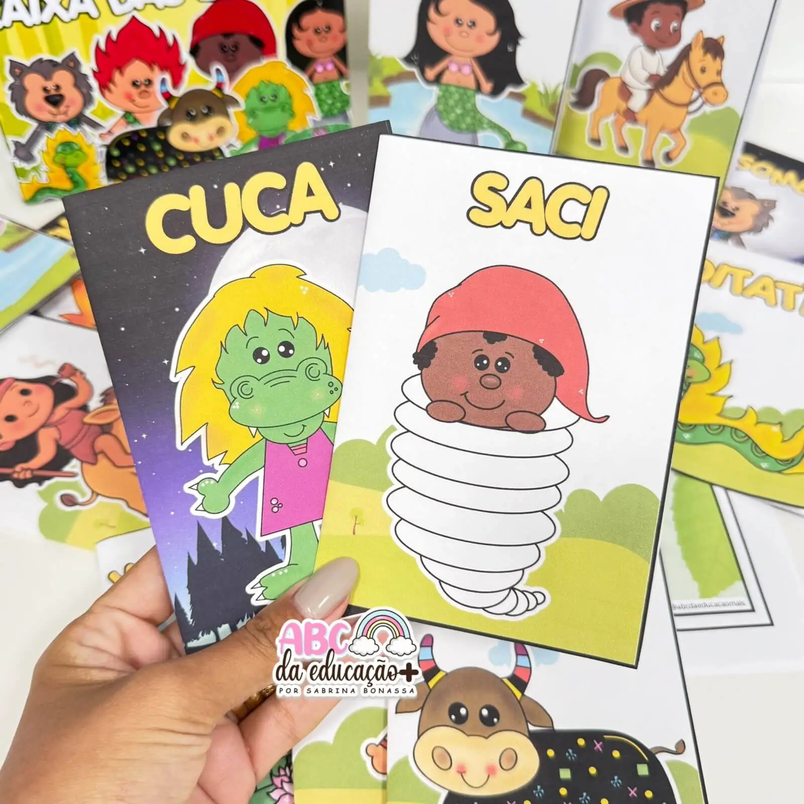 Projeto Lendas Folclóricas: Fichas, Mapas e Livrinhos Interativos - Imagem 5