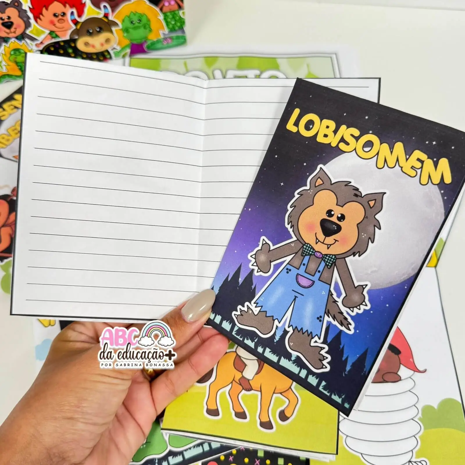 Projeto Lendas Folclóricas: Fichas, Mapas e Livrinhos Interativos - Imagem 4