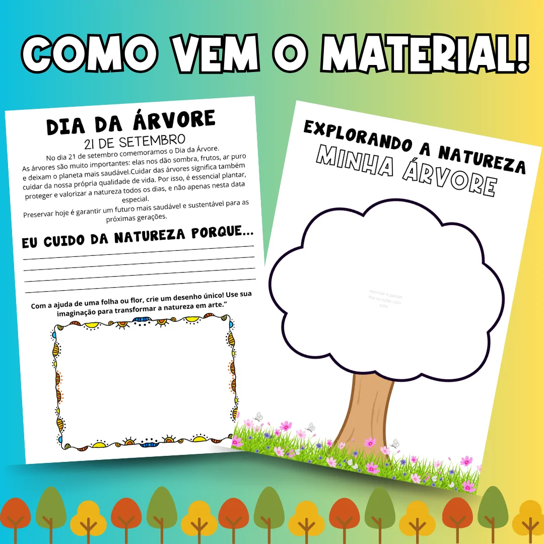 Atividade Interativa Dia da Árvore – Coleto, Colo e Crio - Image 2