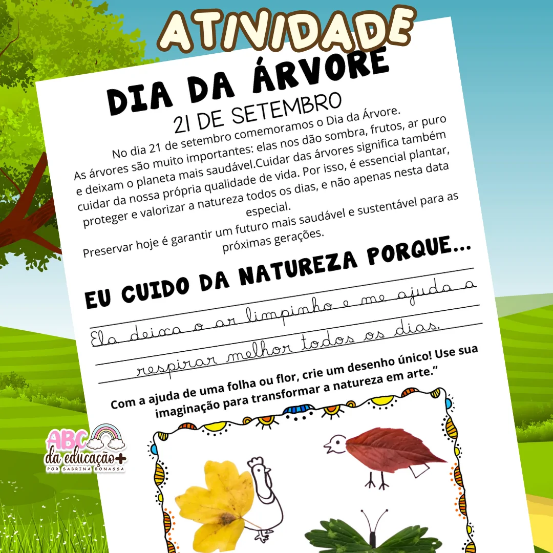 Atividade Interativa Dia da Árvore – Coleto, Colo e Crio - Image 5